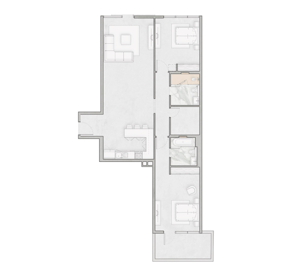 Fourth Floor Plan